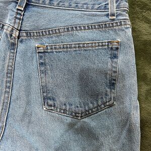 Faded Glory Men's Straight Jeans - Blue Light Wash Denim